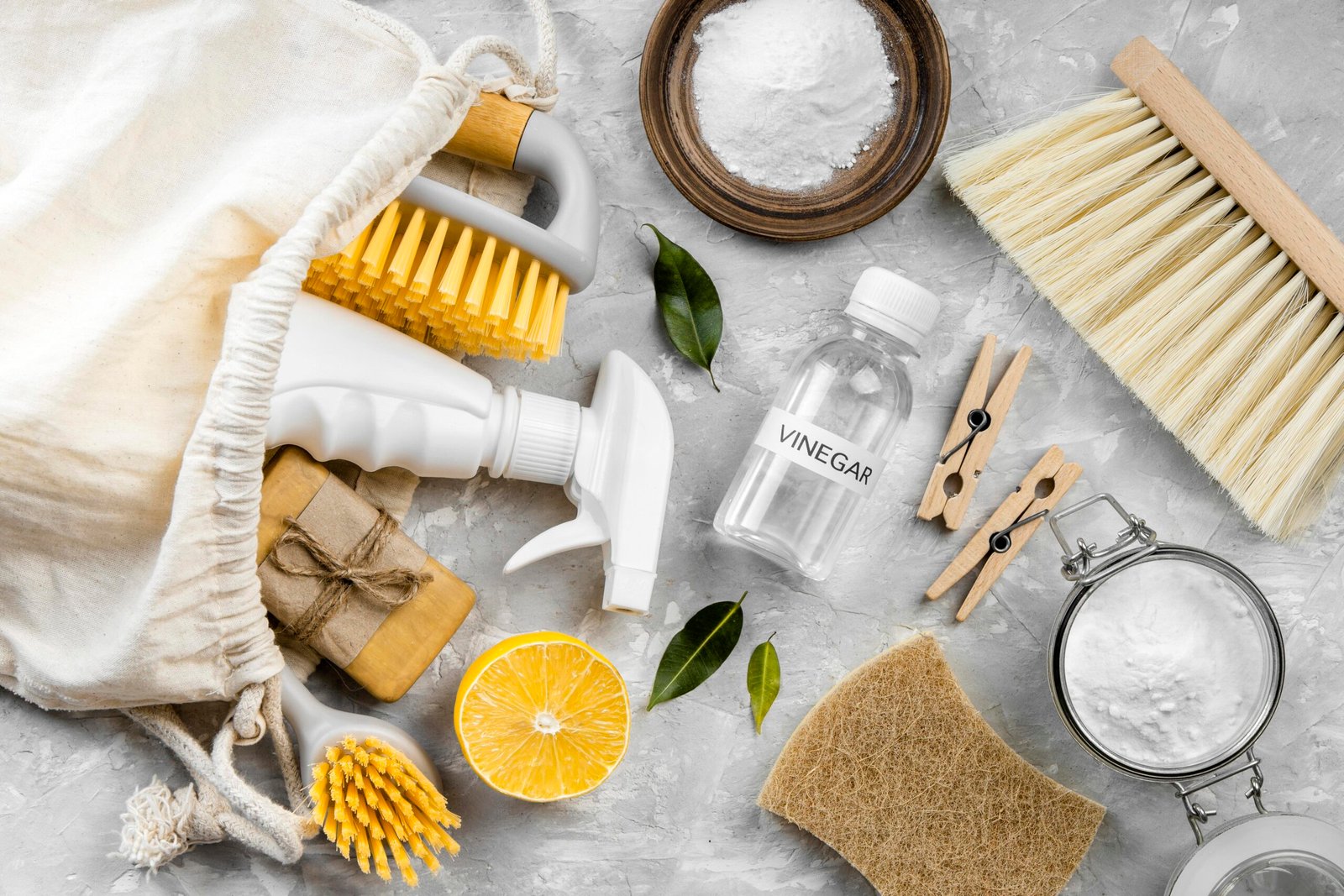 flat-lay-eco-friendly-cleaning-products-with-brushes